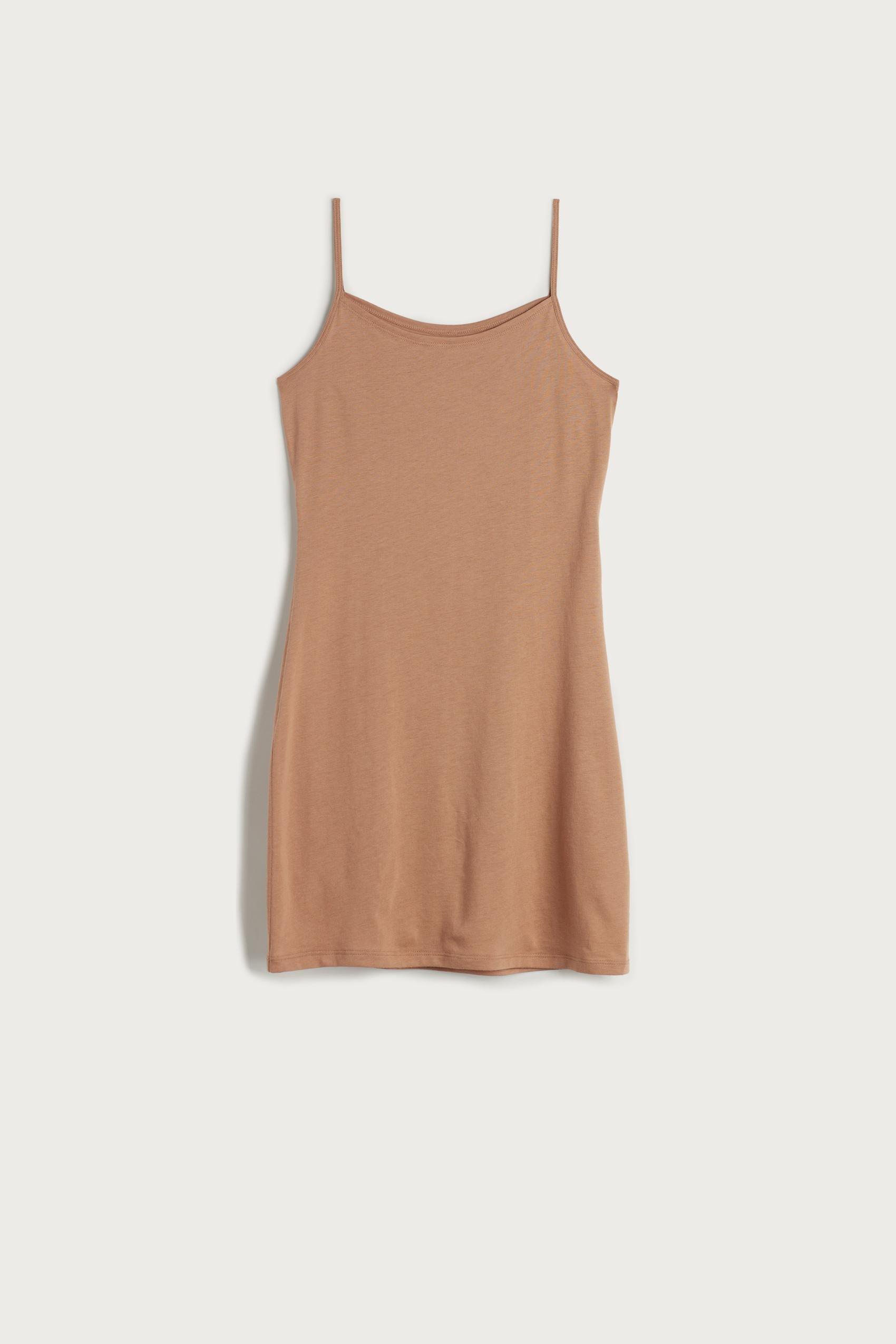 Beige Ultrafresh Supima Cotton Slip, , large image number 7