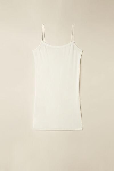 Intimissimi White Ultralight Microfibre Top