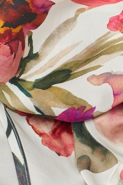 Multicolour Long Satin Slip, , large image number 4