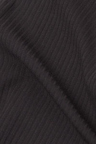 Black Your Everyday Wear Ribbed Jumpsuit, , large image number 4