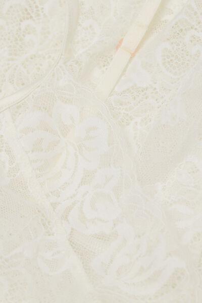 White Simplest Pleasures Slip Dress, Powder White, large image number 4