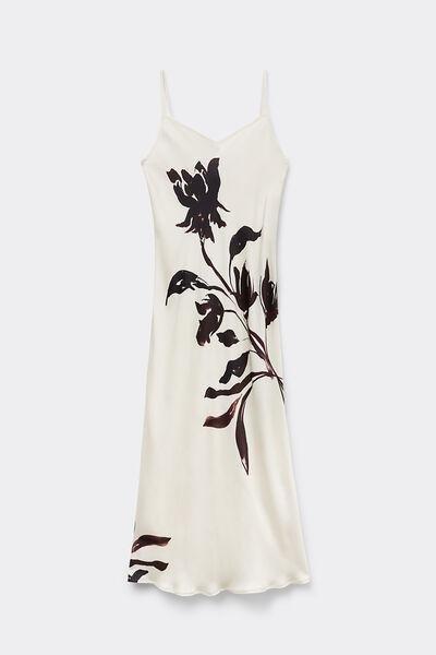 Multicolour Sleepless Nights Long Nightdress, , large image number 1