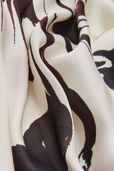 Multicolour Sleepless Nights Long Nightdress, , large image number 4
