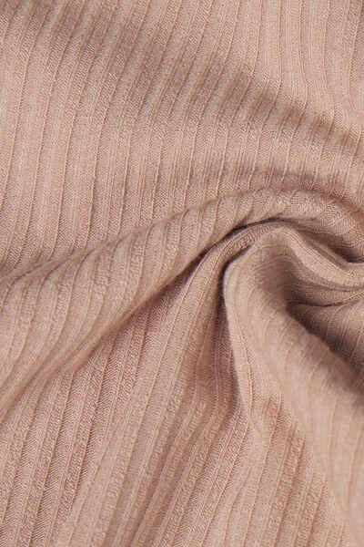 Beige Your Every Wear Long Ribbed Slip Dress, , large image number 4