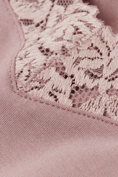 Pink Spaghetti Straps Top, Pink, large image number 3