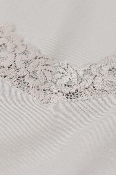 Grey Pretty Flowers Modal Top, 5601_347J, large image number 4