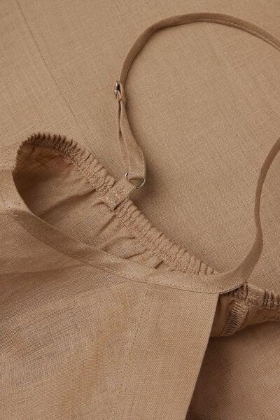 Beige The Pure Linen Plain-Weave Linen Top, 5601_166K, large image number 4
