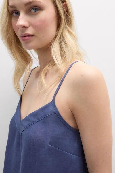 Blue The Pure Linen Plain-Weave Linen Top, 5601_167K, large image number 5