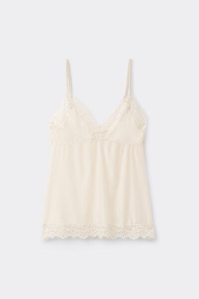 Ecru Self Love Lace Top, , large image number 1