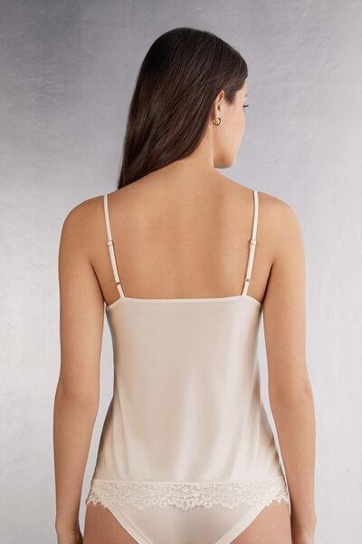 Ecru Self Love Lace Top, , large image number 3