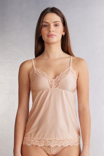 Pink Self Love Lace Top, , large image number 0