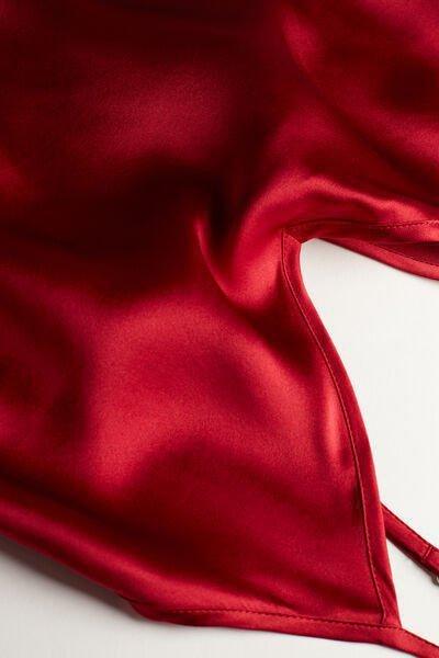 Red V-Neck Tank Top, , large image number 4