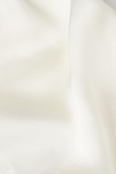 White V-Neck Tank Top, Powder White, large image number 4