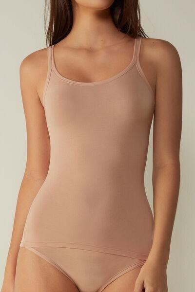 Beige Ultralight Tank Top, , large image number 0