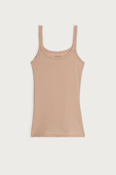 Beige Ultralight Tank Top, , large image number 7