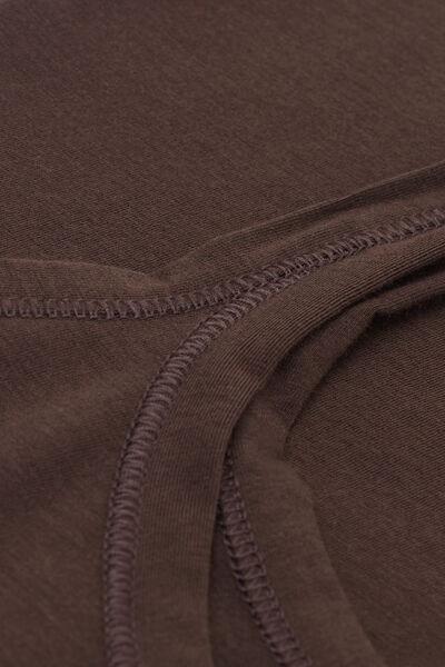 Brown Ultralight Cotton Top, 5601_705J, large image number 4