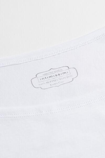 White Ultrafresh Supima Cotton Vest Top, , large image number 5