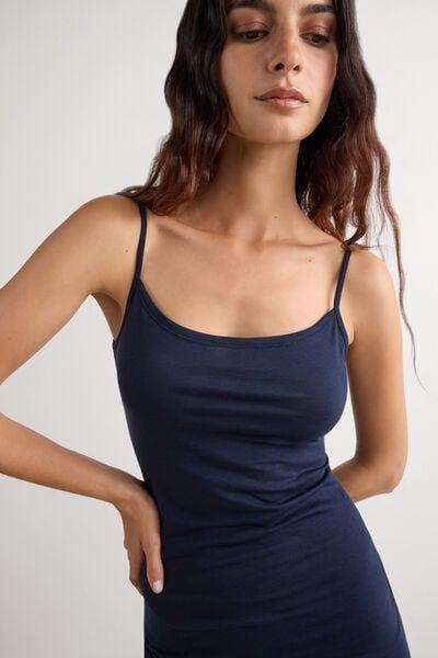 Navy Ultra Fresh Vest Top, Intense Blue, large image number 11