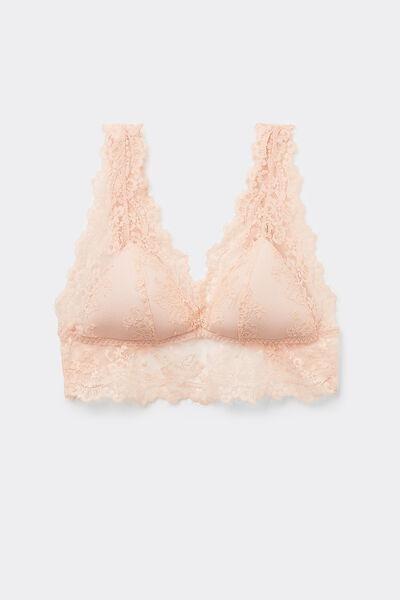 Pink Self Love Lace Bra Blouse, , large image number 1