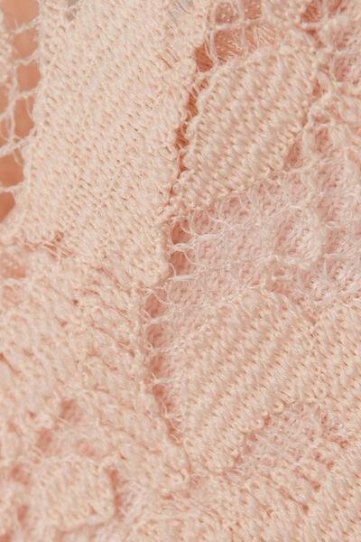 Pink Self Love Lace Bra Blouse, , large image number 4
