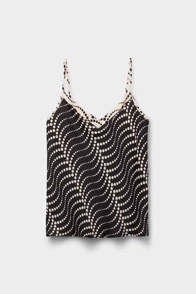 Cream Cool Elegance Top, , large image number 1