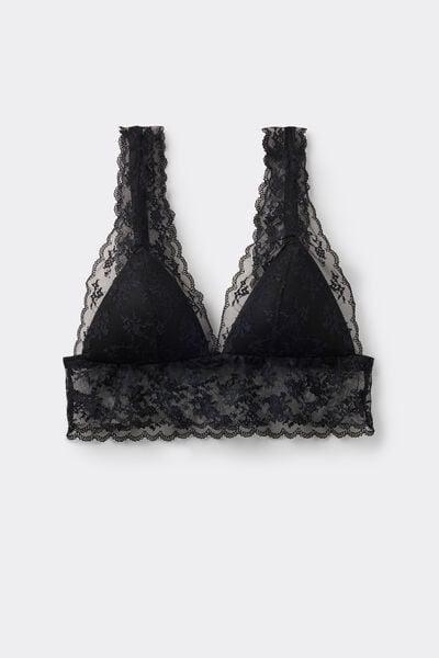 Black The Art Of Lingerie Lace Bra Top, Black, large image number 3