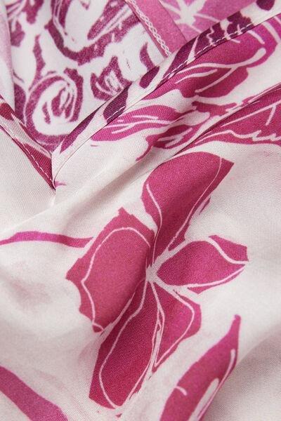 Pink Brighten Your Day Viscose Satin Top, 5601_115K, large image number 4