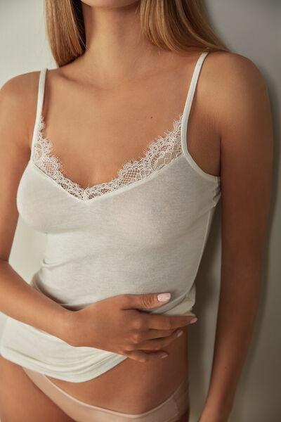 White Ultralight Camisole, , large image number 1