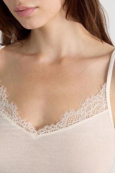 White Ultralight Camisole, Vanilla, large image number 5