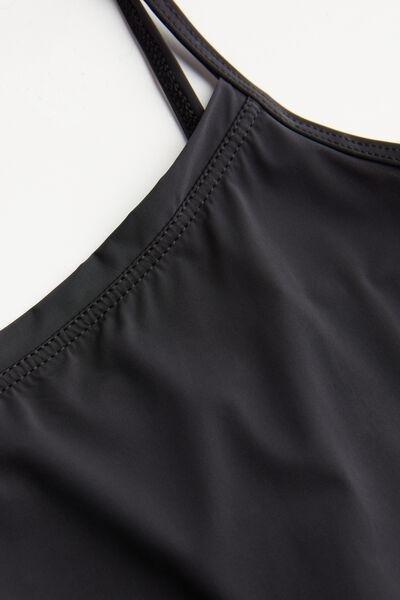 Black Ultralight Microfibre Top, , large image number 4