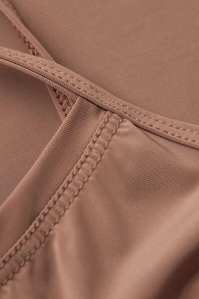 Beige Ultralight Microfibre Top, , large image number 4