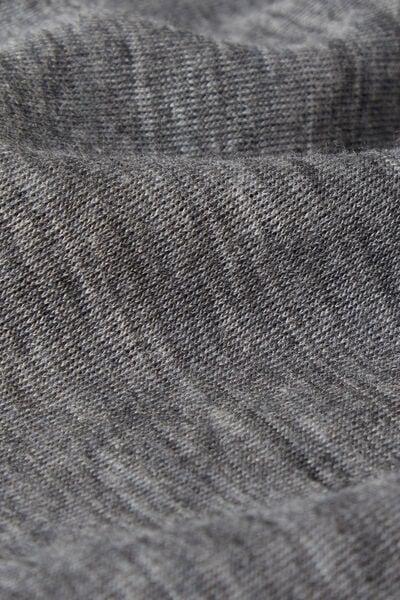 Grey Wool And Cotton Top With Spaghetti Straps, Aluminium Grey Blend, large image number 4