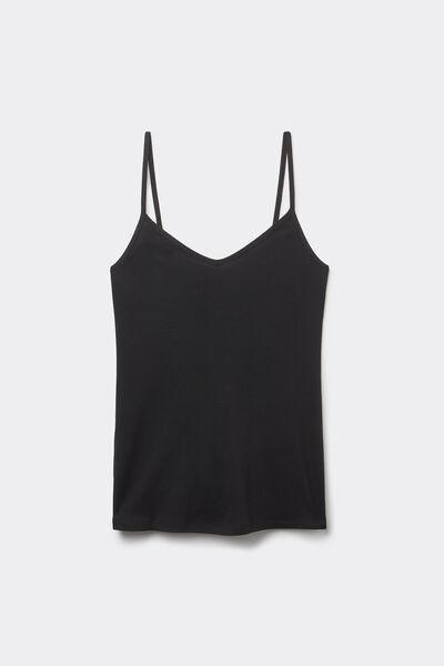 Black Soft Modal Top, , large image number 4