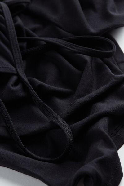 Black Soft Modal Top, , large image number 8