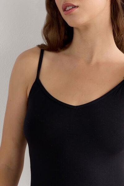 Black Soft Modal Top, Black, large image number 11