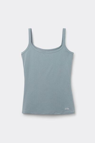 Blue Strappy Blouse, , large image number 2