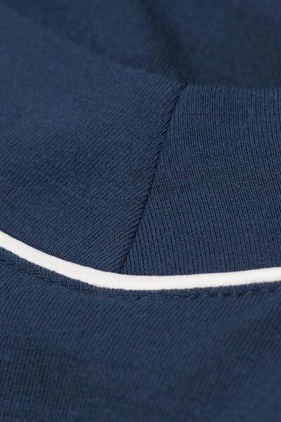 Navy Narrow Straps Micro Modal Top, Intense Blue, large image number 4
