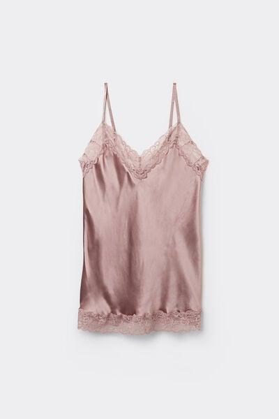 Pink Adjustable Spaghetti Top, Pink, large image number 2