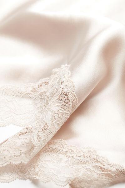 Intimissimi Silk Lace And Silk Top