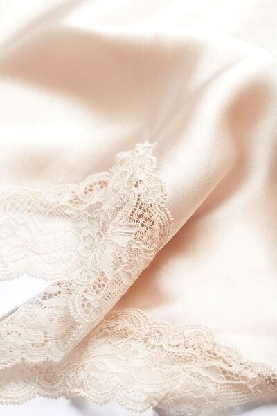 Pink Silk Spaghetti Straps Top, Silk, large image number 11