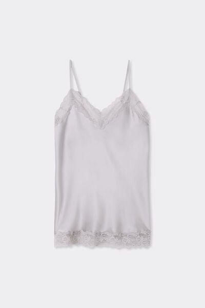 Grey Spaghetti Straps Top, 5601_347J, large image number 2