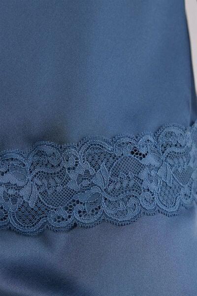 Blue Lace Tank Top, 5601_658J, large image number 5