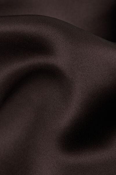 Brown Silk And Lace Top, , large image number 4