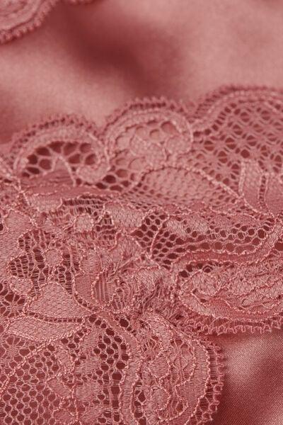 Pink Lace And Silk Top, 5601_849J, large image number 4