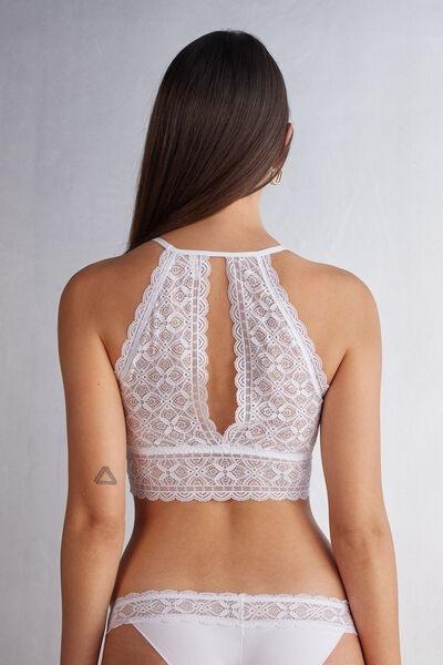 White Lace Bra Top, , large image number 3