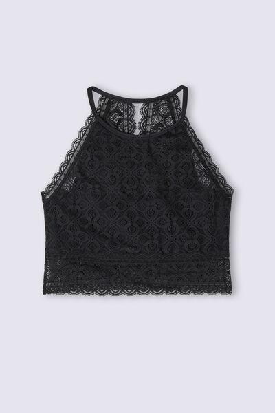 Intimissimi - Black Lace Bra Top