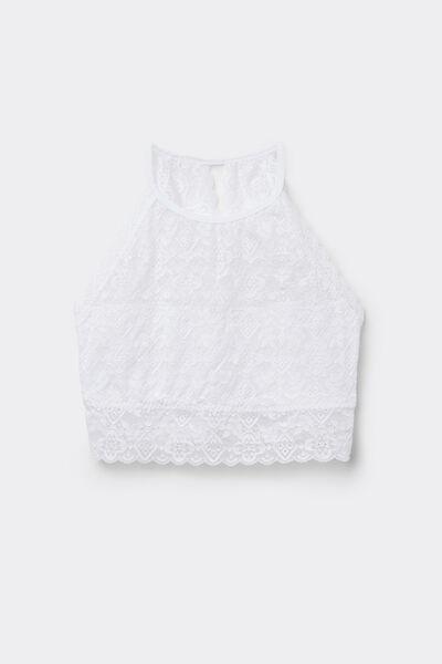 White Double-Layered Bra, , large image number 2