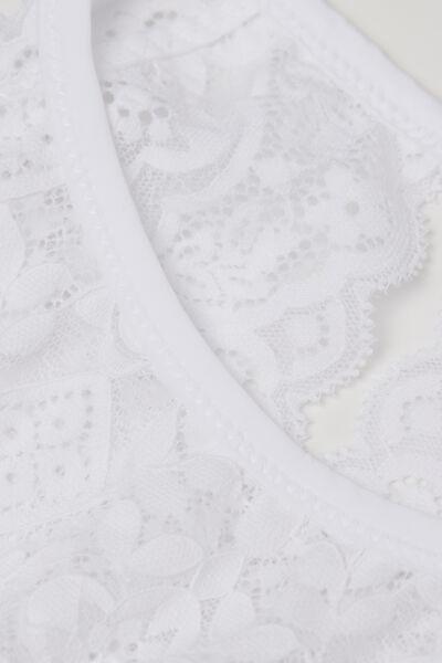 White Double-Layered Bra, , large image number 4