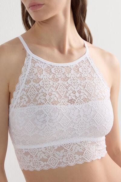 White Double-Layered Bra, White, large image number 11