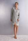 Intimissimi - Grey Floral Open Nightdress